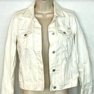 Lucky Brand White Denim Jacket